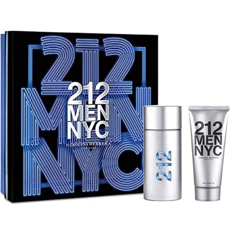 212 carolina herrera set edt + after shave parfum klick